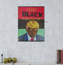 Load image into Gallery viewer, "The First Black President, Mugshot" Prints