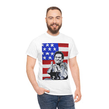 Load image into Gallery viewer, "Johnny Cash USA Flag" Unisex Tee