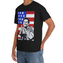 Load image into Gallery viewer, "Johnny Cash USA Flag" Unisex Tee