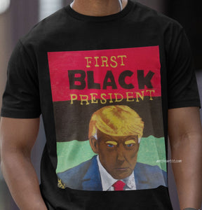"The First Black President, Mugshot" Unisex Tee