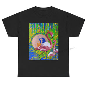 "Fort Lauderdale Flamingo" Unisex T-Shirt