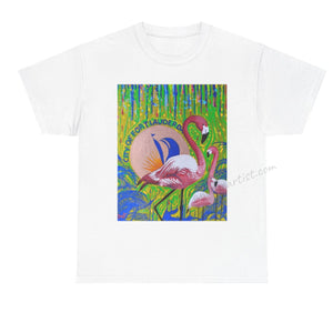 "Fort Lauderdale Flamingo" Unisex T-Shirt