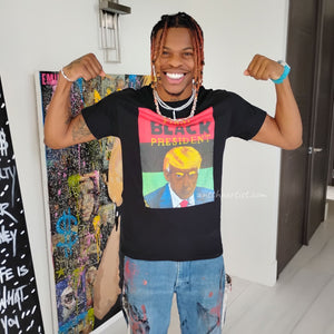 "First Black President" Unisex Tee