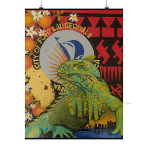 "Fort Lauderdale Lizard" Prints