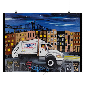 "Trump Trash" Print