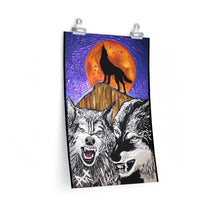 Load image into Gallery viewer, &quot;HOWLING WOLF&quot; Prints